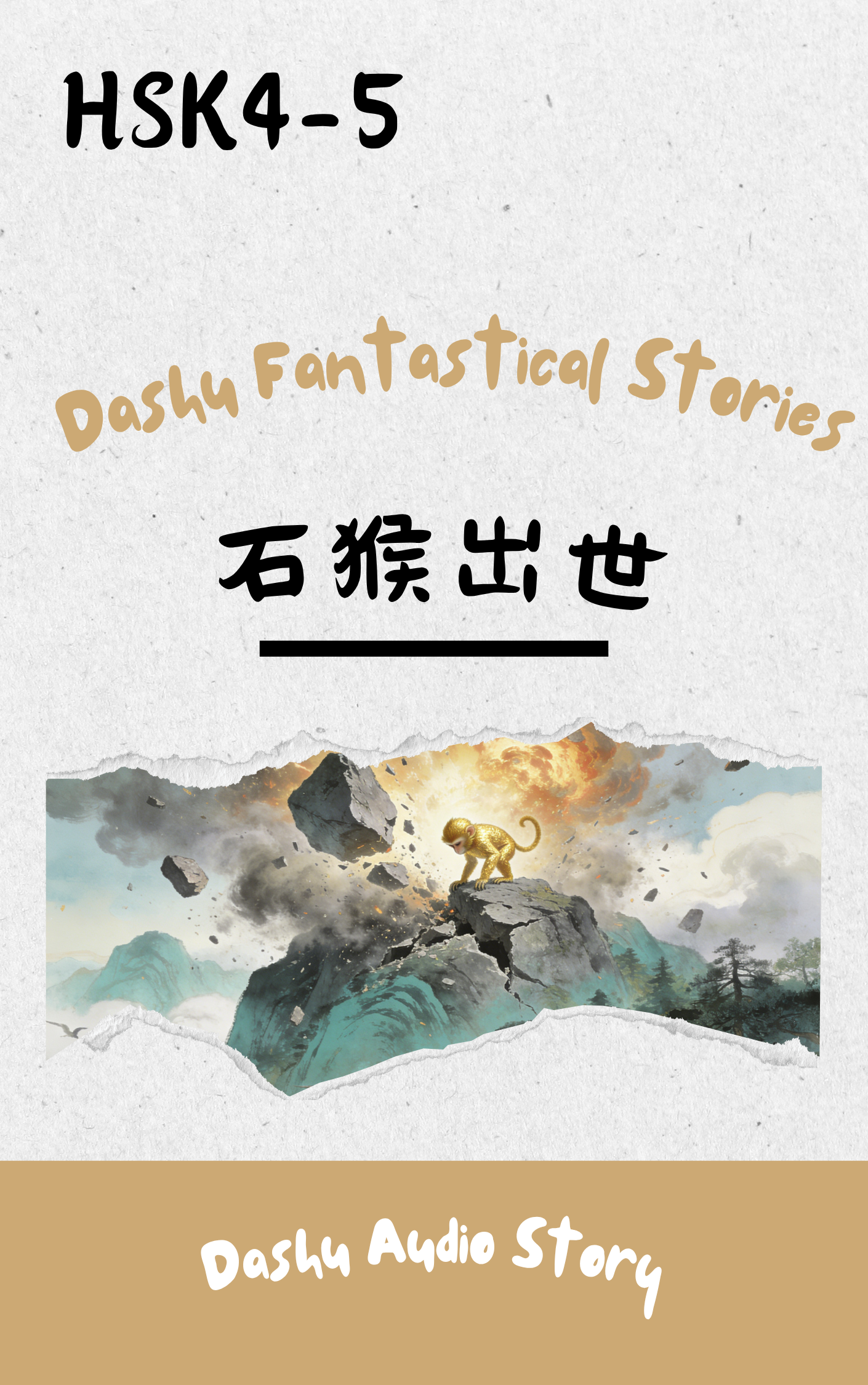 Dashu Audio Story 石猴出世 (MP3+PDF)