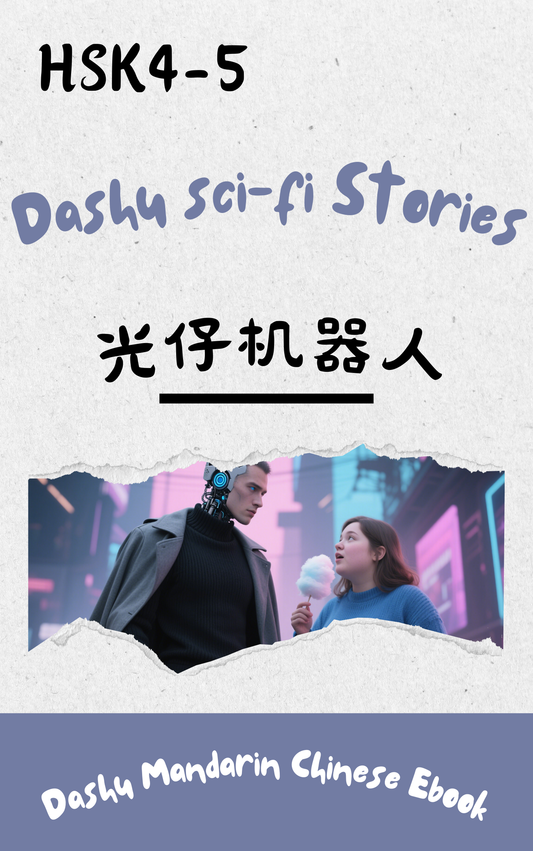 Dashu Epub Ebook HSK Level 4-5:光仔机器人