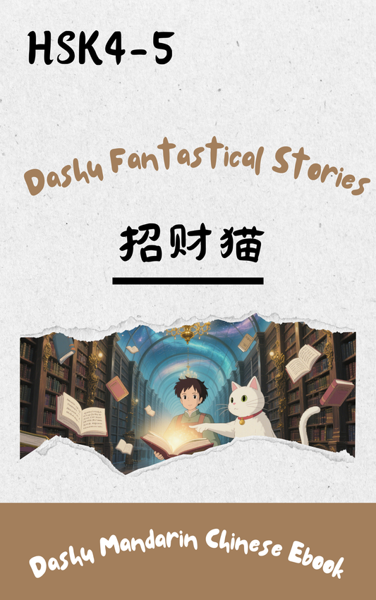 HSK 4–5 EPUB Reader:招财猫