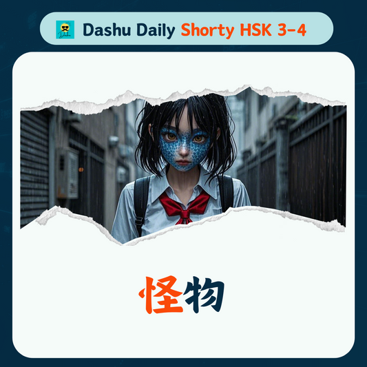 Dashu Daily Short Article HSK3-4:怪物