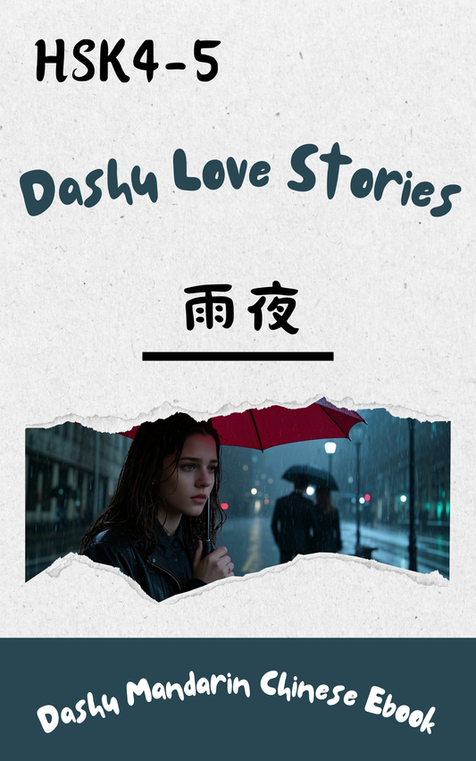 Dashu Epub Ebook HSK Level 4-5:雨夜