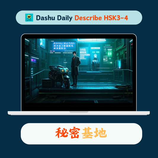 Dashu Describe Video HSK3-4:秘密基地