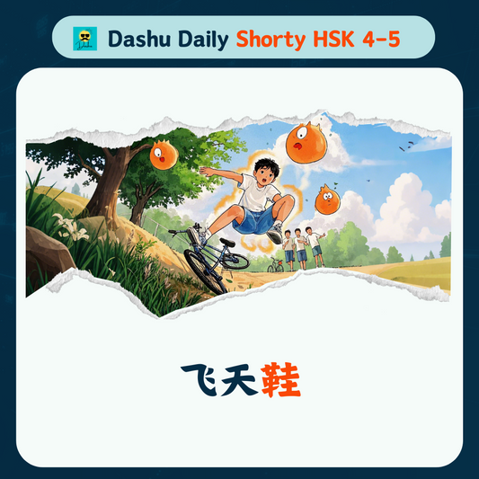 Dashu Daily Short Article HSK4-5:飞天鞋