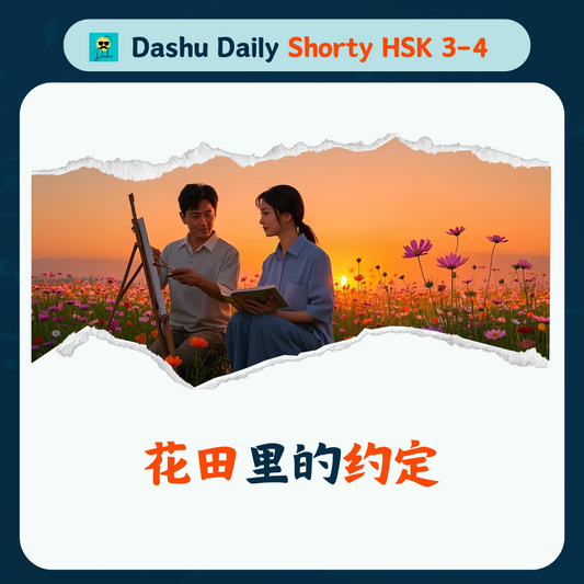 Dashu Short Article HSK3-4:花田里的约定