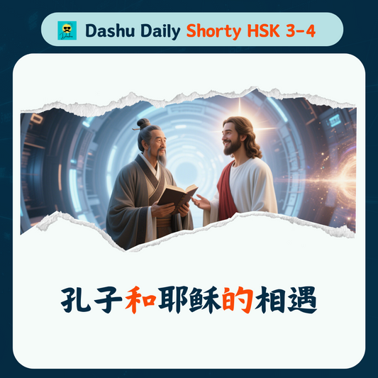 Dashu Short Article HSK3-4:孔子和耶稣的相遇