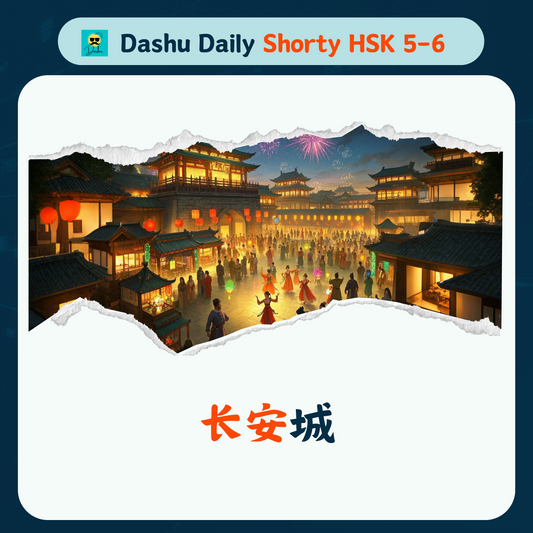 Dashu Daily Short Article HSK5-6: 长安城