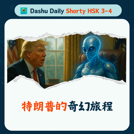 Dashu Short Article HSK3-4:特朗普的奇幻旅程