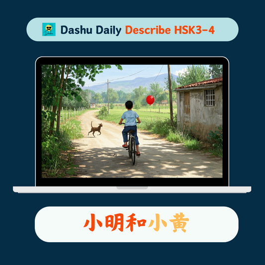 Free Dashu Describe Video：小明和小黄