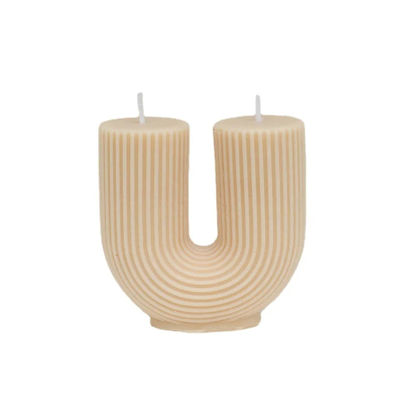 U-Shaped Scented Candles U形蜡烛